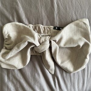 Tie Bandeau Top